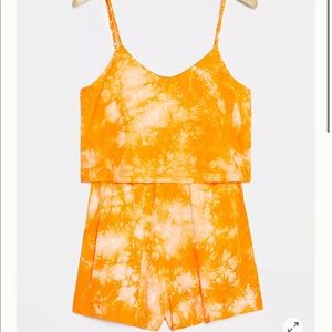Anthropologie Yellow Romper